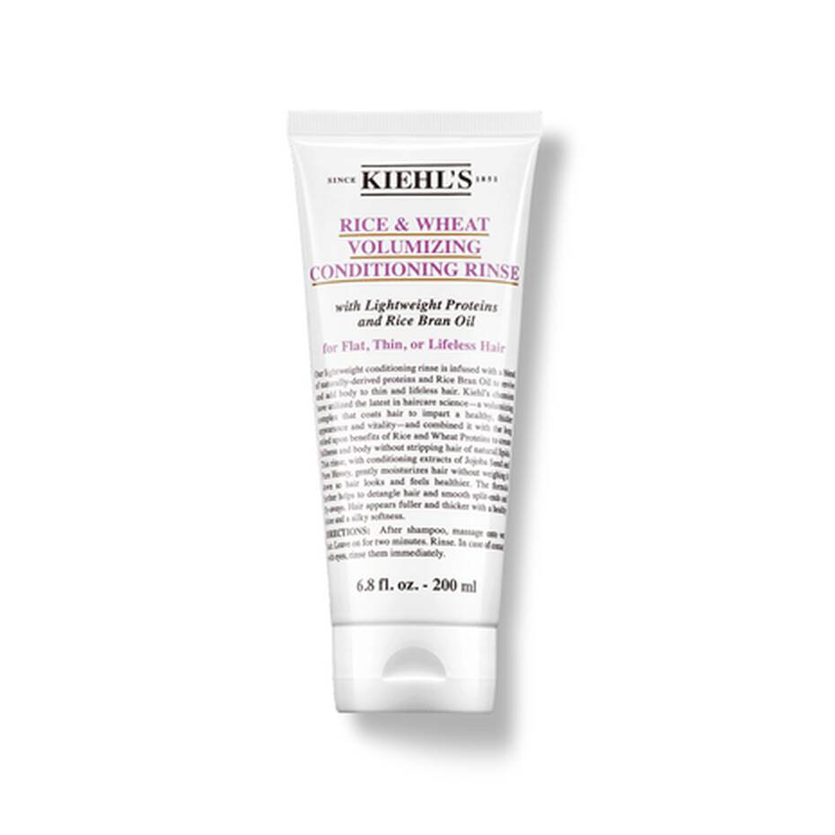 Kiehl's Rice and Wheat Volumizing Conditioning Rinse - Zwiększająca objętość odżywka do włosów cienkich 198 ml Butelka