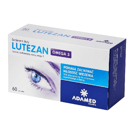 Lutezan omega 3 - kapsułki, 60 sztuk
