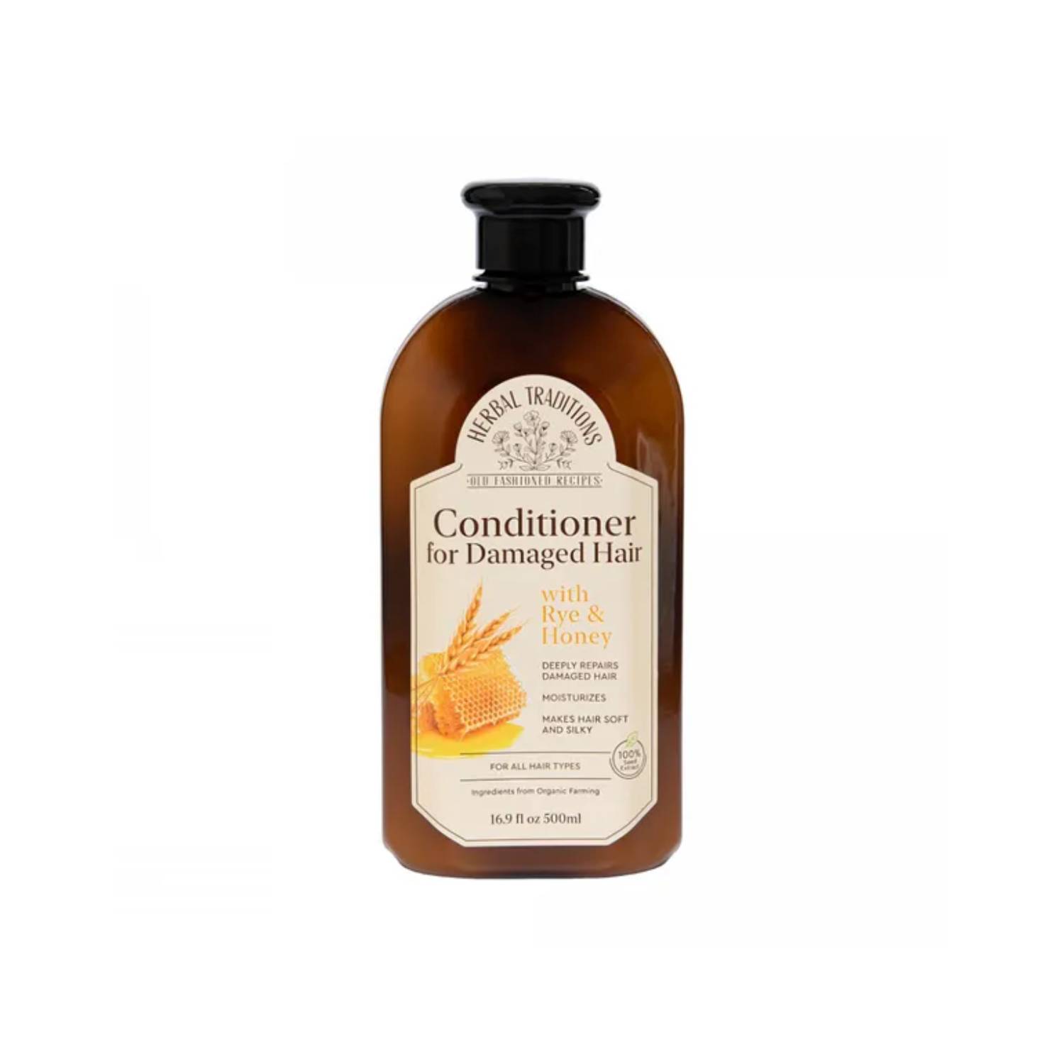 Herbal traditions - odżywka do włosów, zboże i miód, 500 ml