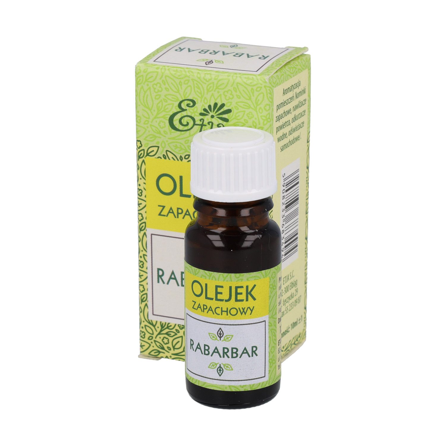 Etja - olejek zapachowy, rabarbar, 10 ml