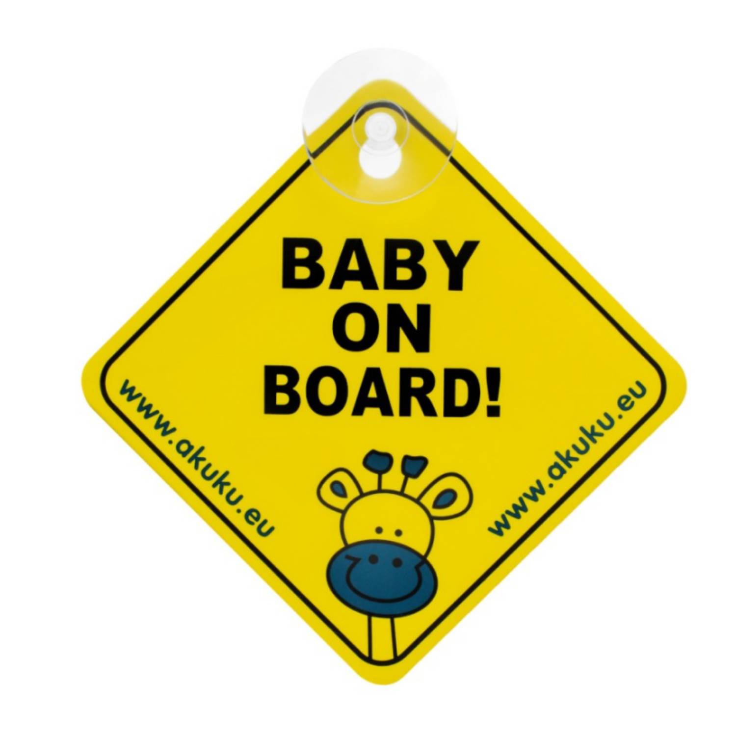 Akuku - zawieszka baby on board a0645, 1 sztuka