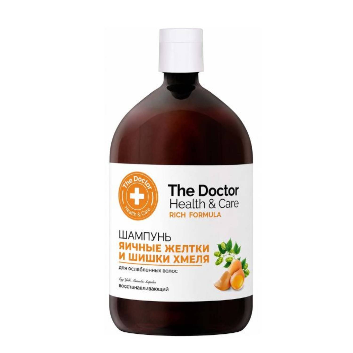 The doctor - szampon z żółtkami jaj i szyszkami chmielu, 946 ml