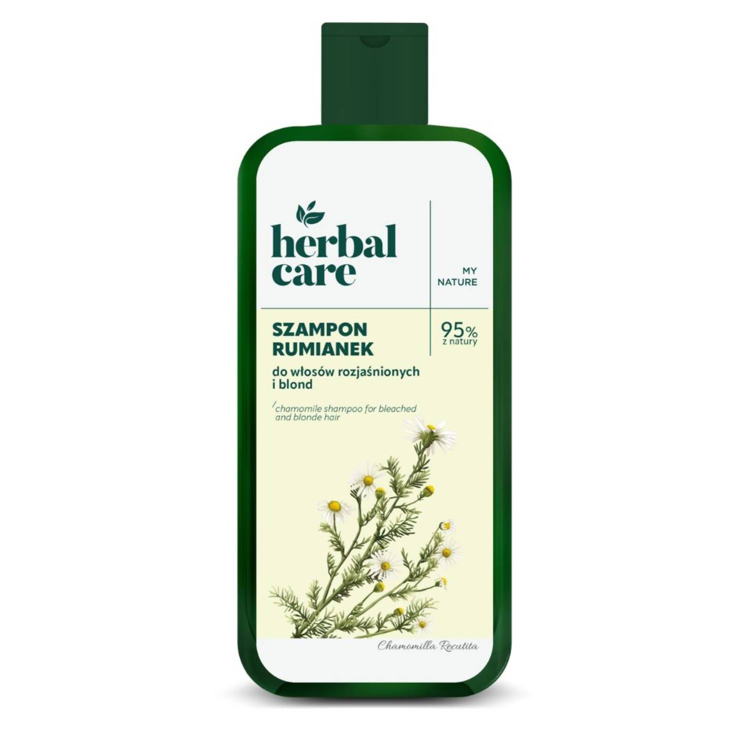 Herbal care - szampon do włosów rozjaśnionych i blond, 330 ml