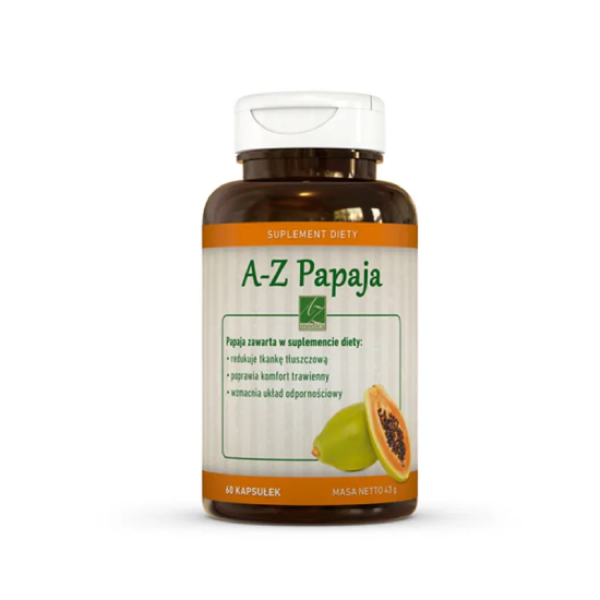 A-z papaja, 60 kapsułek