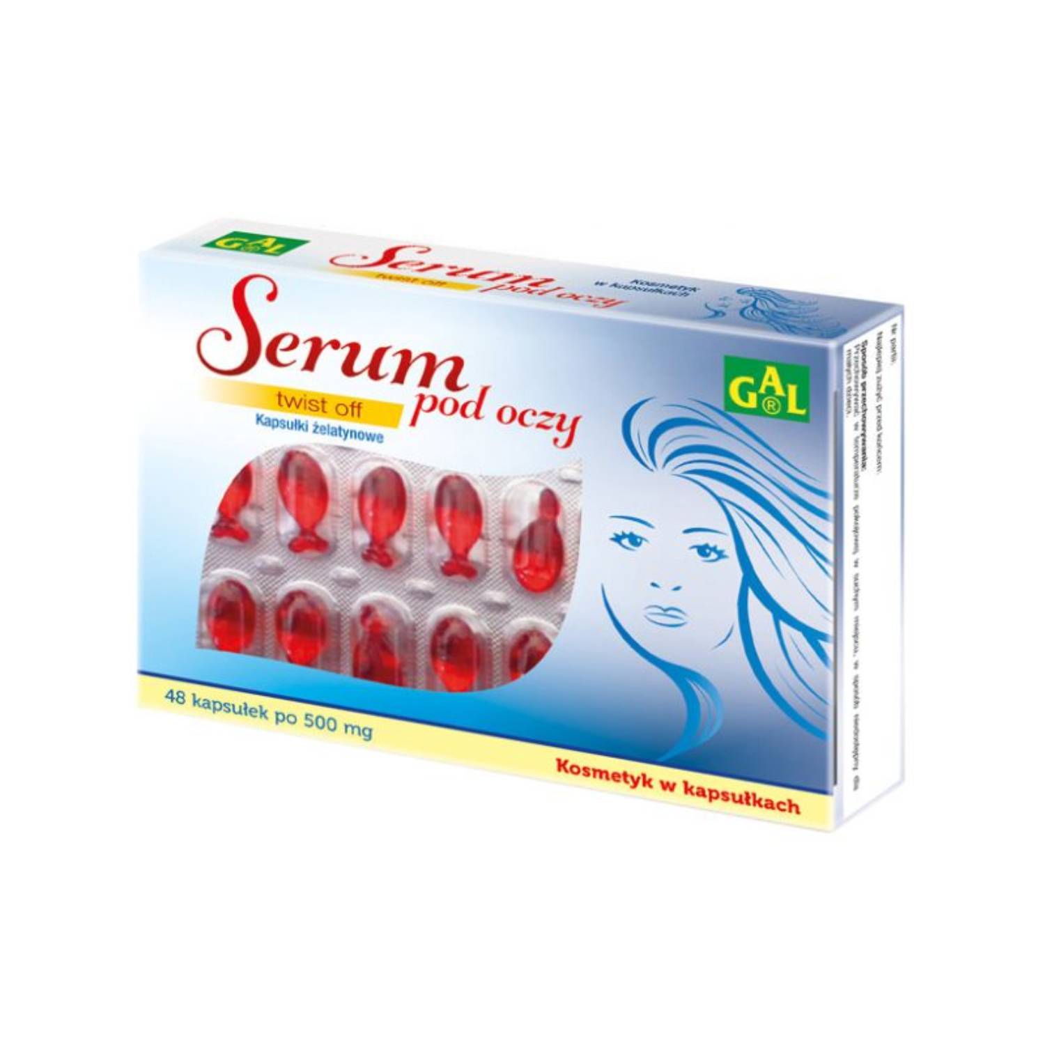 Gal - serum pod oczy, 48 kapsułek twist-off