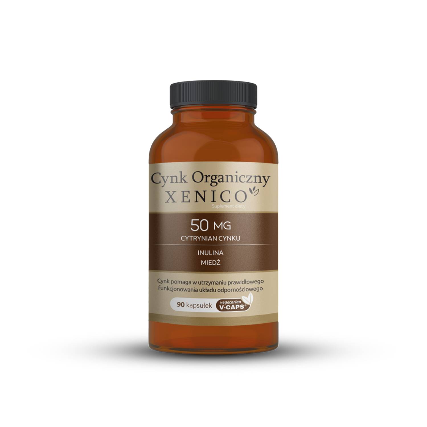 Xenico cynk organiczny, 90 kapsułek