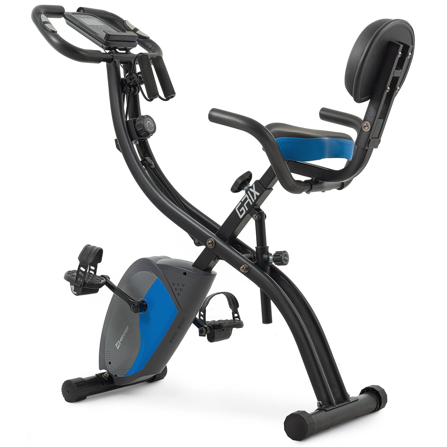 Vélo d'appartement pliable HS-3010X Grix Noir