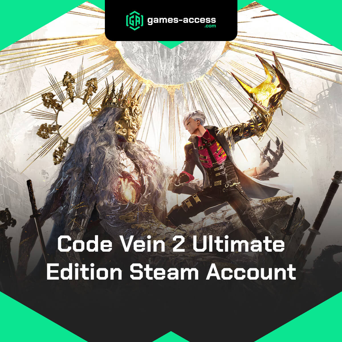 Code Vein 2 PC Steam Account – Offline Access
