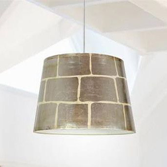 Candellux Americano lampa wisząca 1x60W beżowa/srebrna 31-32331