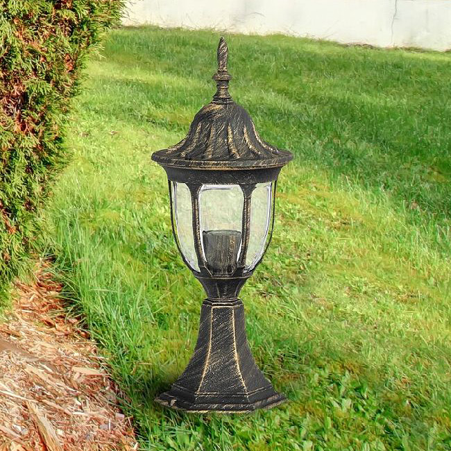 Rabalux Milano lampa stojąca zewnętrzna 1x60 W złota 8373