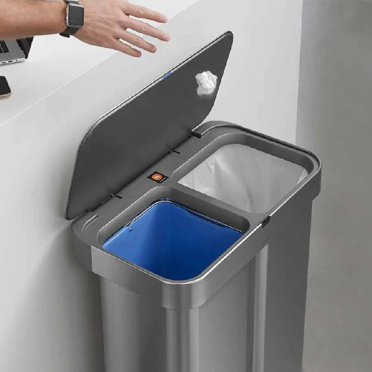 Simple Human sortownik na odpady 58 l stal ST2036