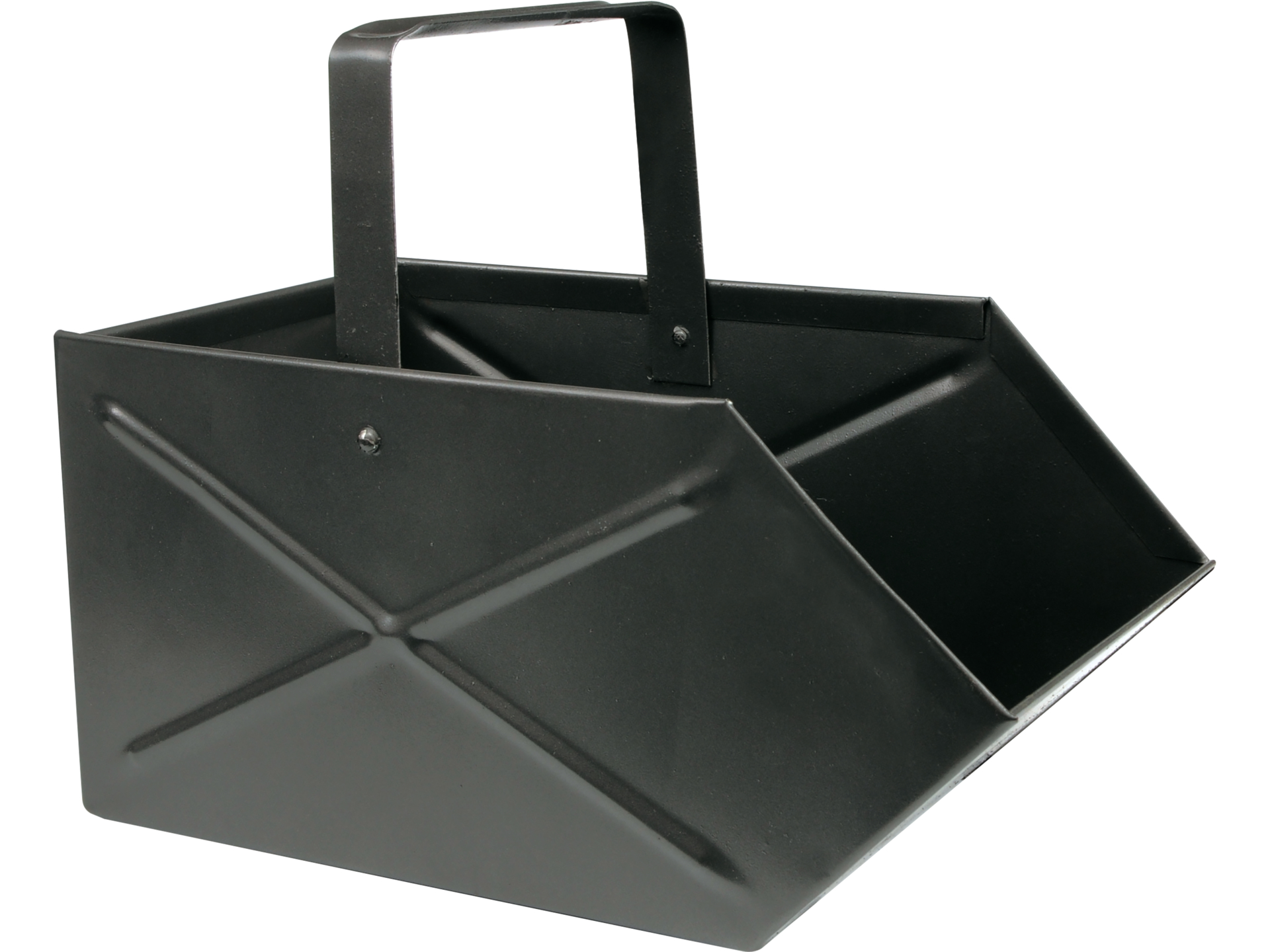 Węglarka do opału VOREL duża metalowa do węgla drewna 41x23x21cm 72984