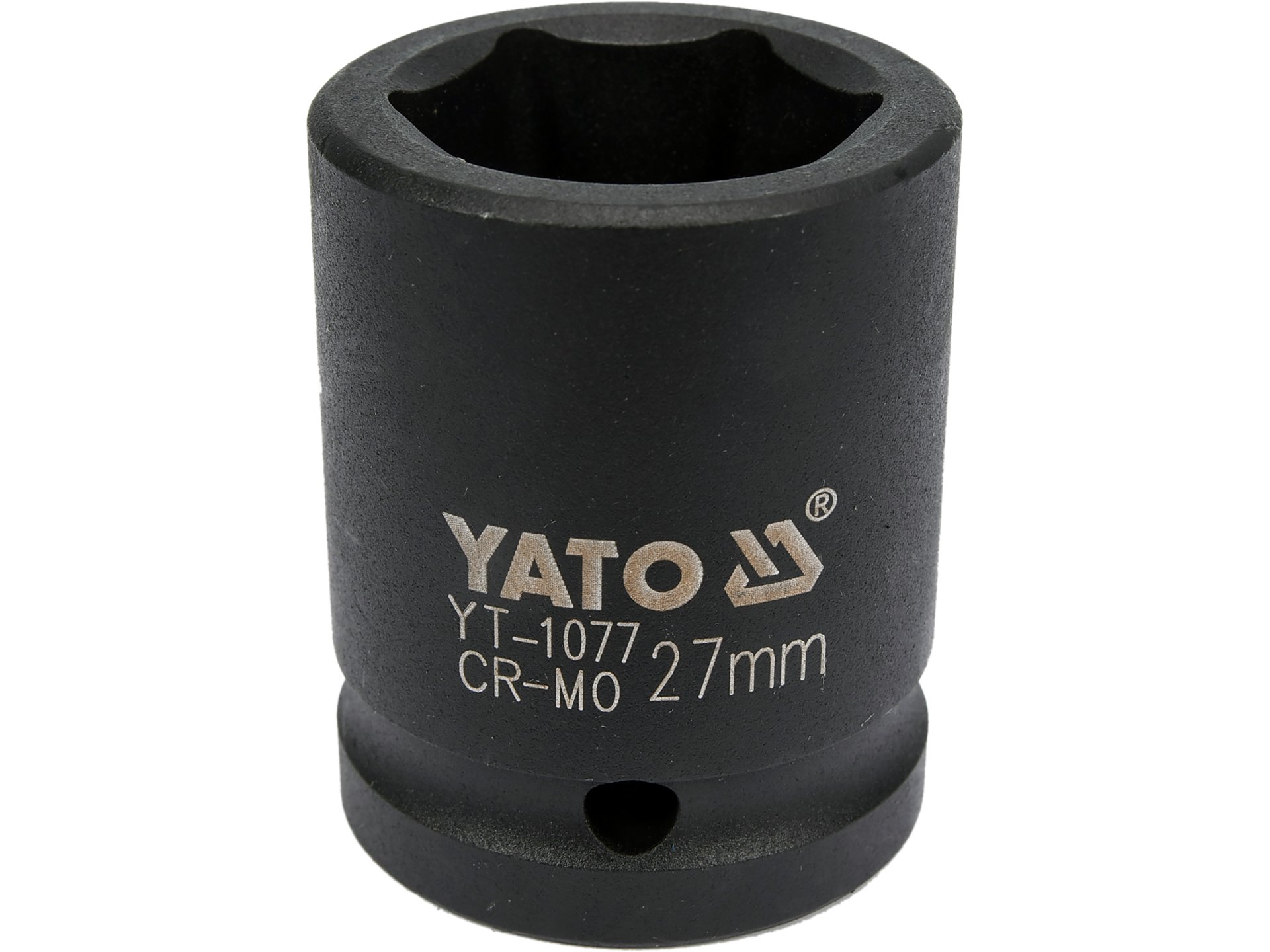 Nasadka udarowa sześciokątna YATO 3/4 cala 27mm stal crmo scm-440 YT-1077