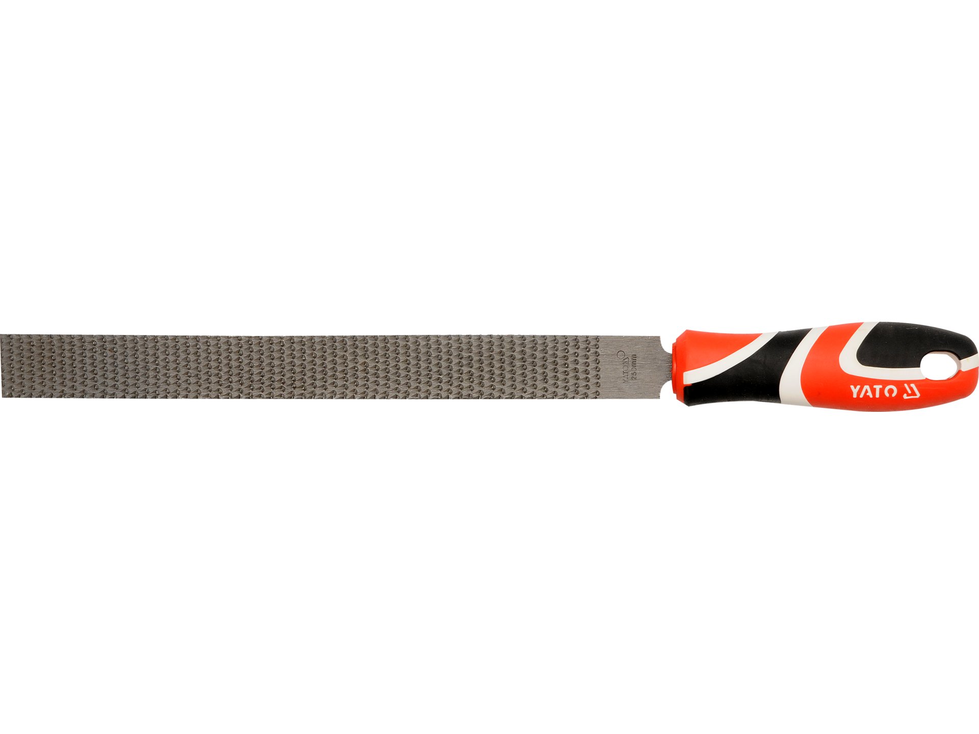 Tarnik do drewna płaski YATO 250mm rękojeść trójkomponentowa nacięcie #45 YT-6219