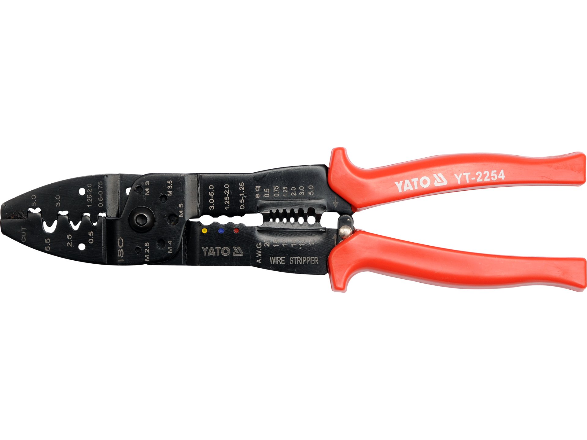 Szczypce zaciskowe YATO wielofunkcyjne do konektorów 165mm YT-2254