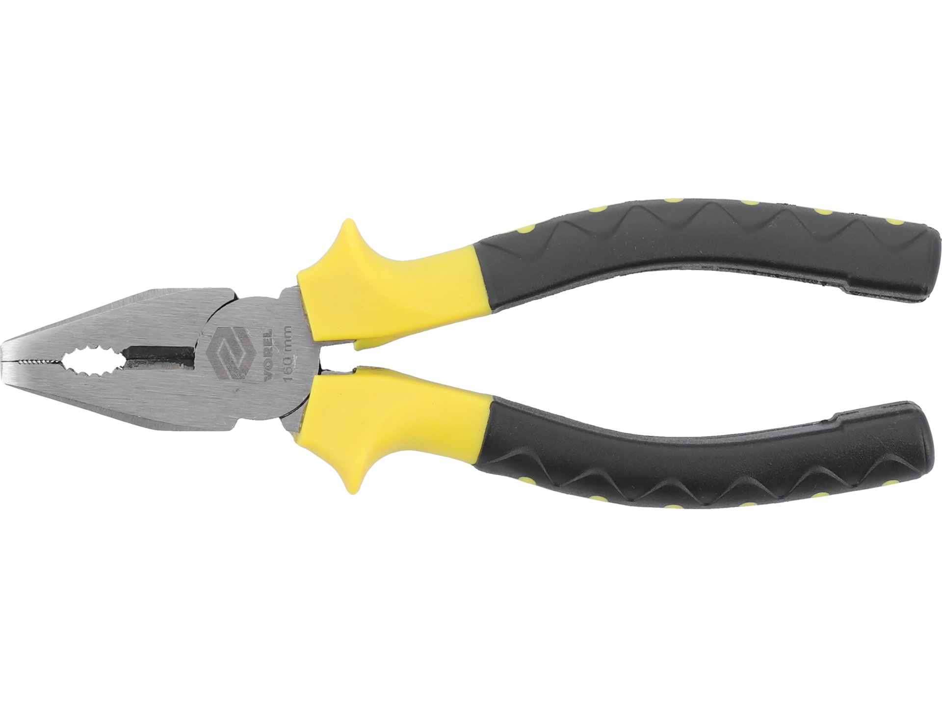 Szczypce uniwersalne VOREL kombinerki 160mm dwukomponentowe 40041