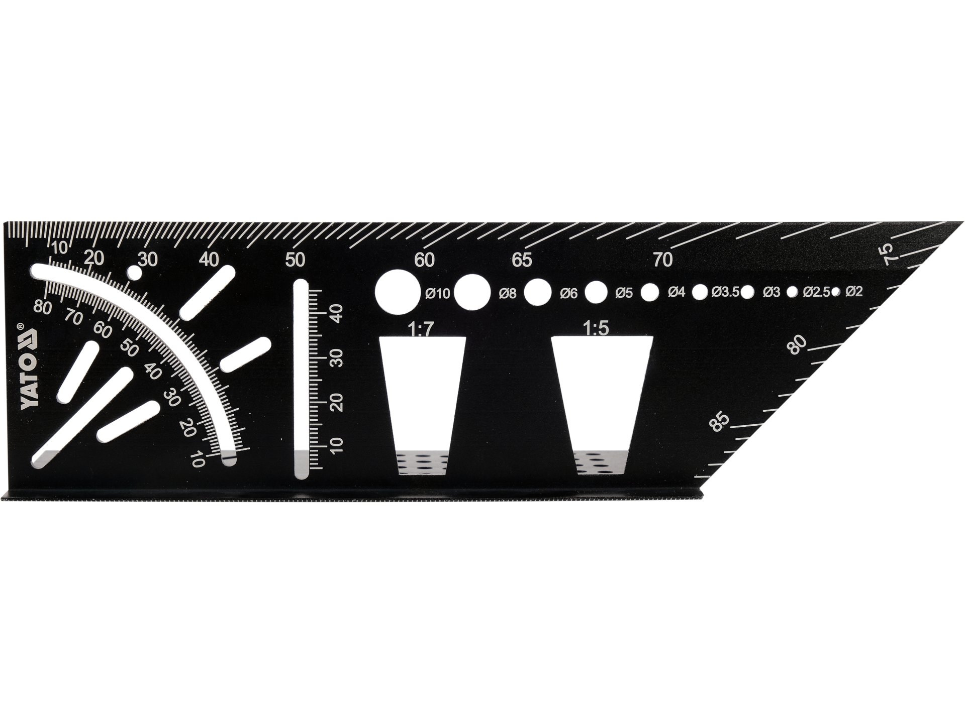 Kątownik przestrzenny 3d YATO aluminiowy stolarski 150mm YT-70825
