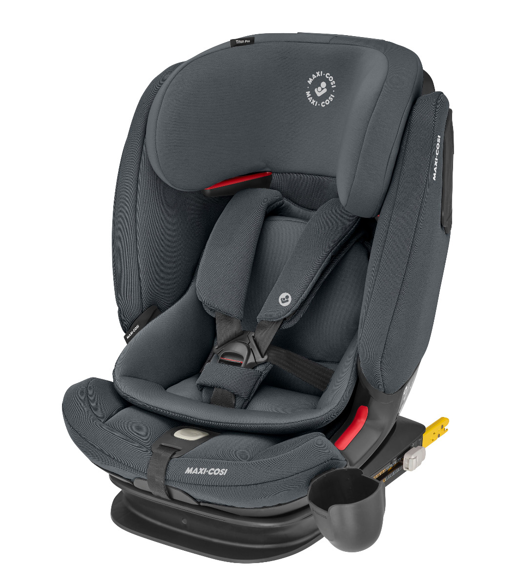 Maxi-Cosi, Titan Pro - fotelik samochodowy od 9 miesiąca do ok. 12 roku życia 9-36 kg od 67 do 150 cm -Authentic Graphite