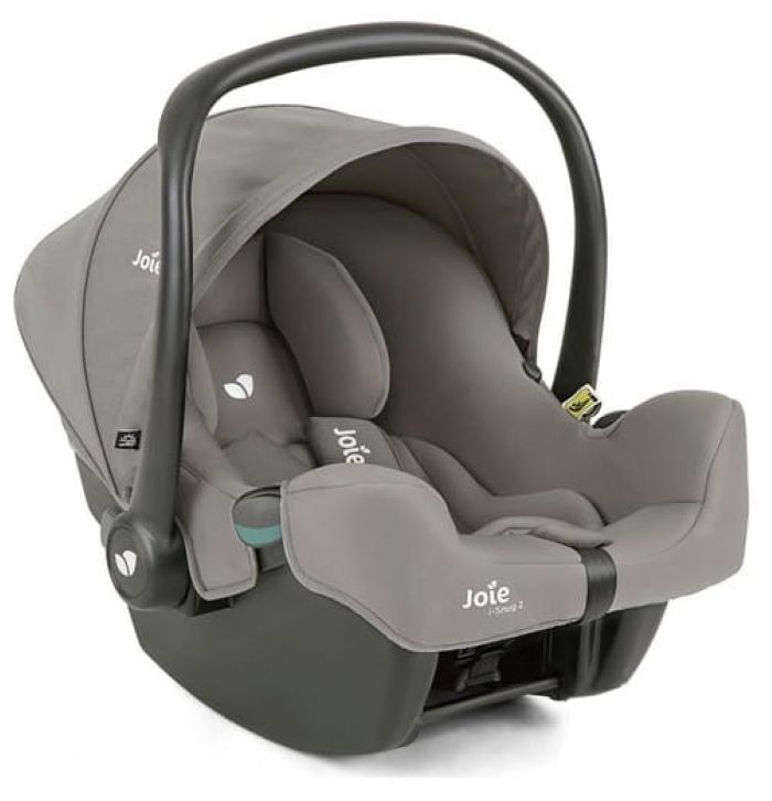 Joie i-Snug 2 i-Size - fotelik samochodowy dla dzieci o wzroście 40-75 cm o wadze do 13 kg-Pebble