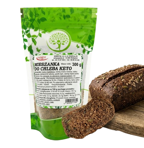 Chleb KETO mieszanka do wypieku 300g
