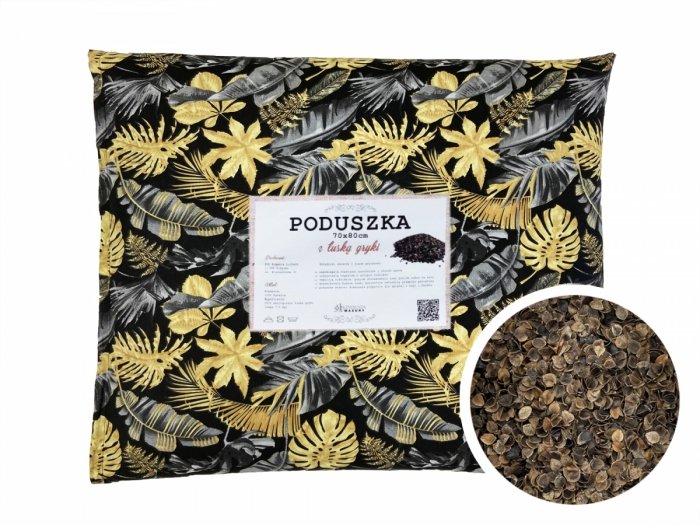 Poduszka z łuską gryki 70x80 wz. 5 tropikalny