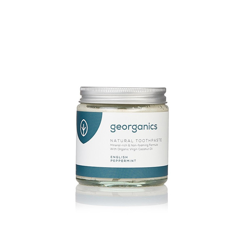 Pasta do zębów ANGIELSKA MIĘTA PIEPRZOWA naturalna mineralna Georganics 120 ml