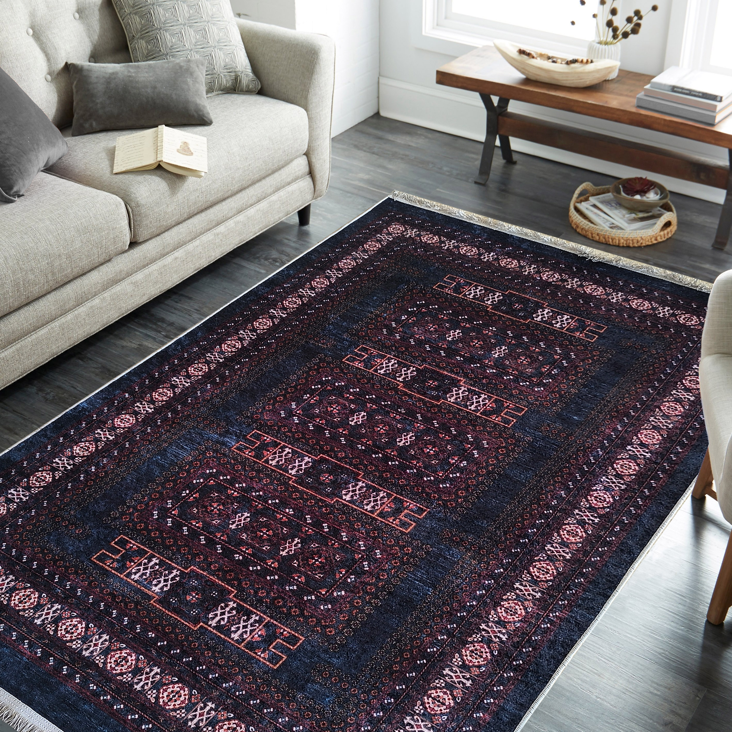 Dywan - 80 x 150 cm - Wielokolorowy - Nowoczesny - Dywanopol