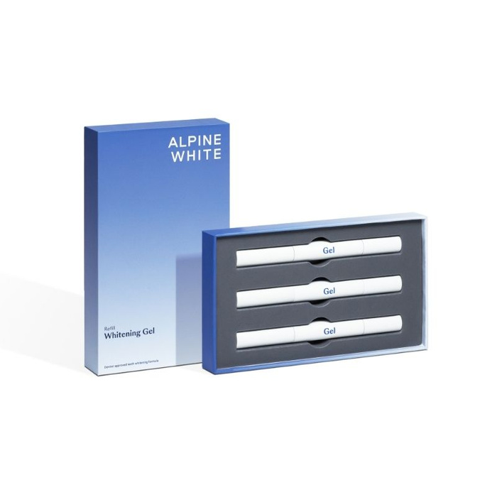 Alpine White Whitening Gel Wybielający żel do zębów, 3 x 2 ml