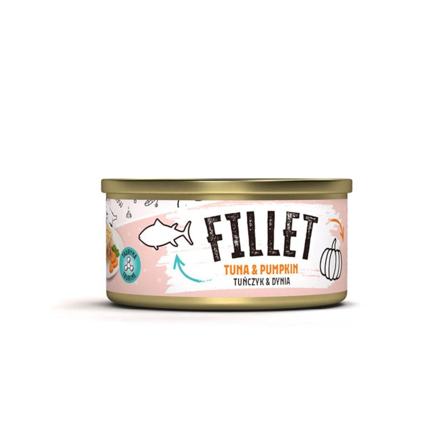 MR. BANDIT FILLET TUNA WITH PUMPKIN - tuńczyk z dynią w bulionie dla kota