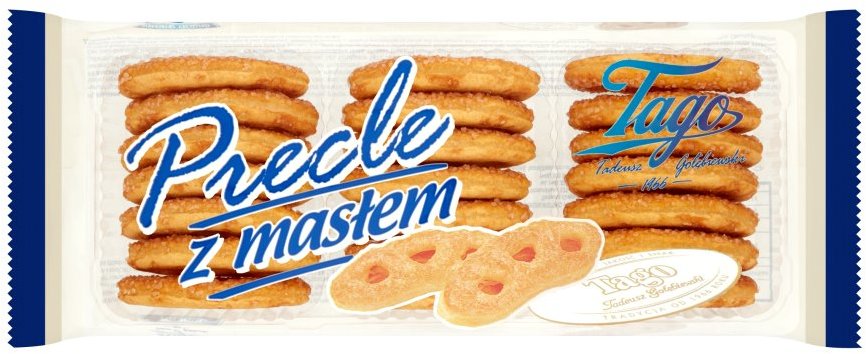 Ciastka Precle francuskie Tago, z masłem, 135g