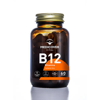 Medicover Vital Witamina B12 1+1 – Zestaw 2 szt., Metylokobalamina