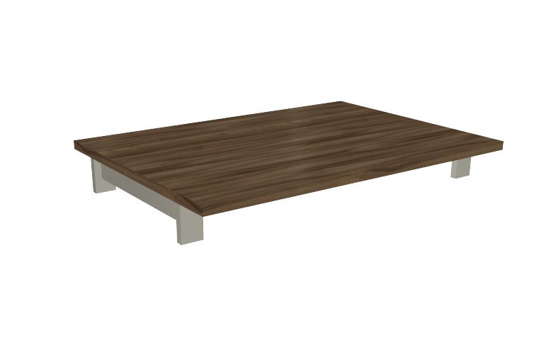 NOTER PO167 Blat pojedynczy 118,5x70x10h