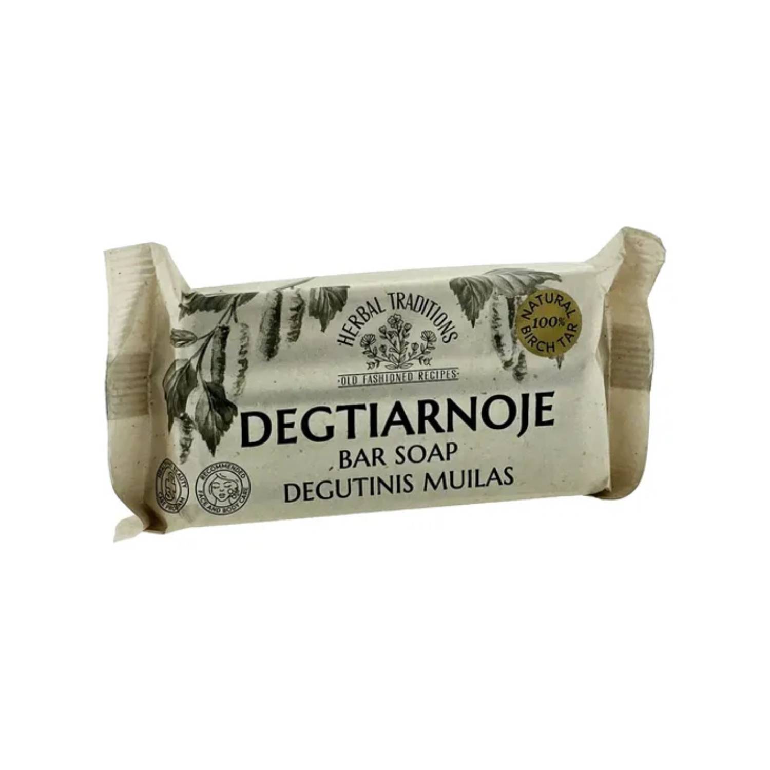 Herbal traditions - mydło w kostce dziegciowe, 100 g