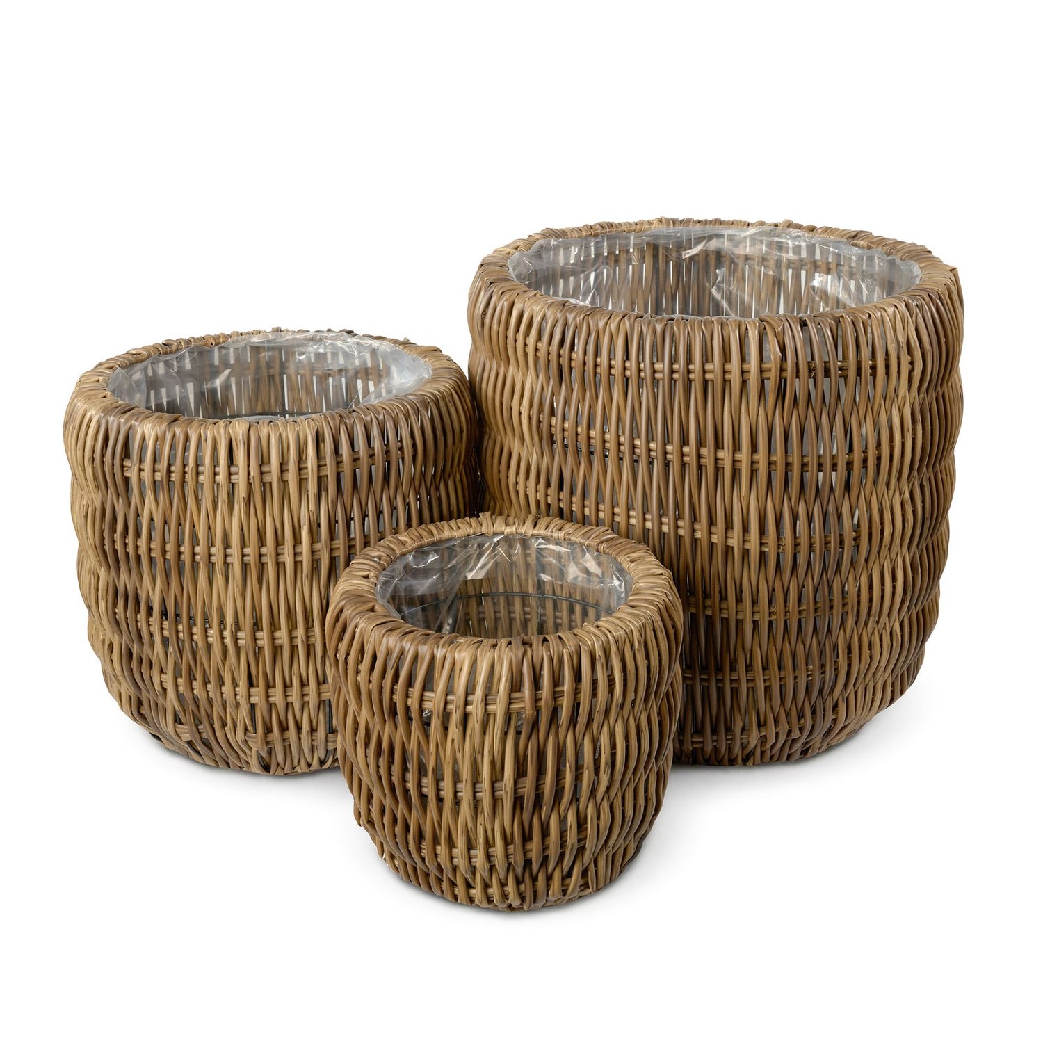Pflanzkübel LEPORI 3er-Set - Beige