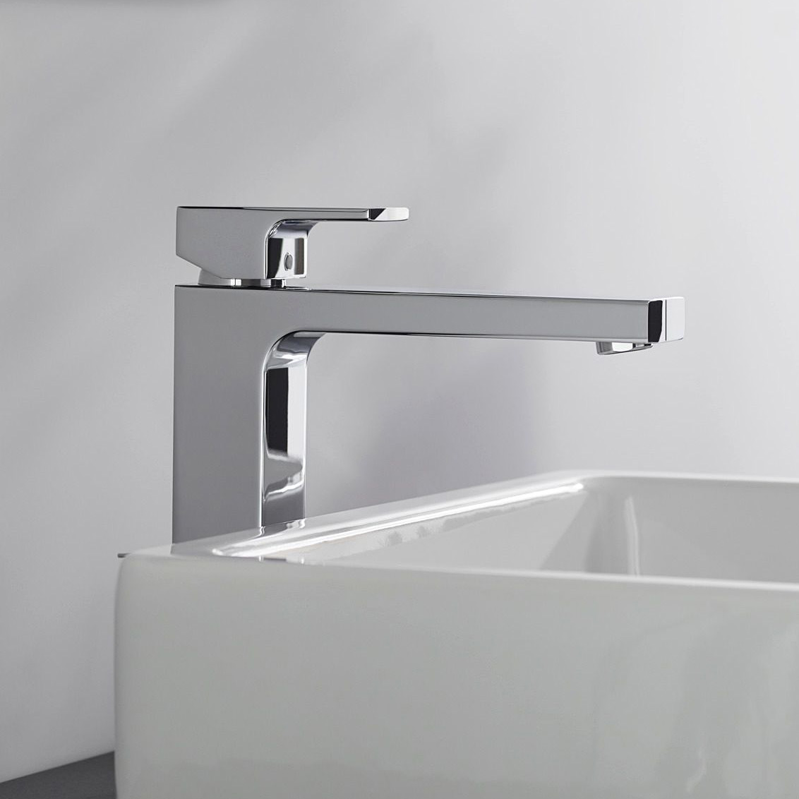 Hansgrohe Vernis Shape bateria umywalkowa stojąca chrom 71590000