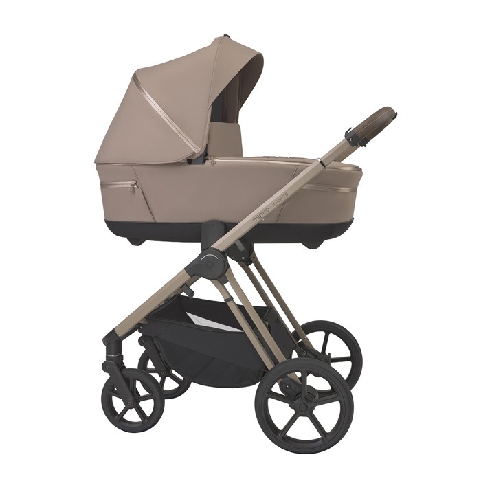 Espiro Miloo 2.0 - wózek głęboko-spacerowy 2w1-319 Perfect Beige