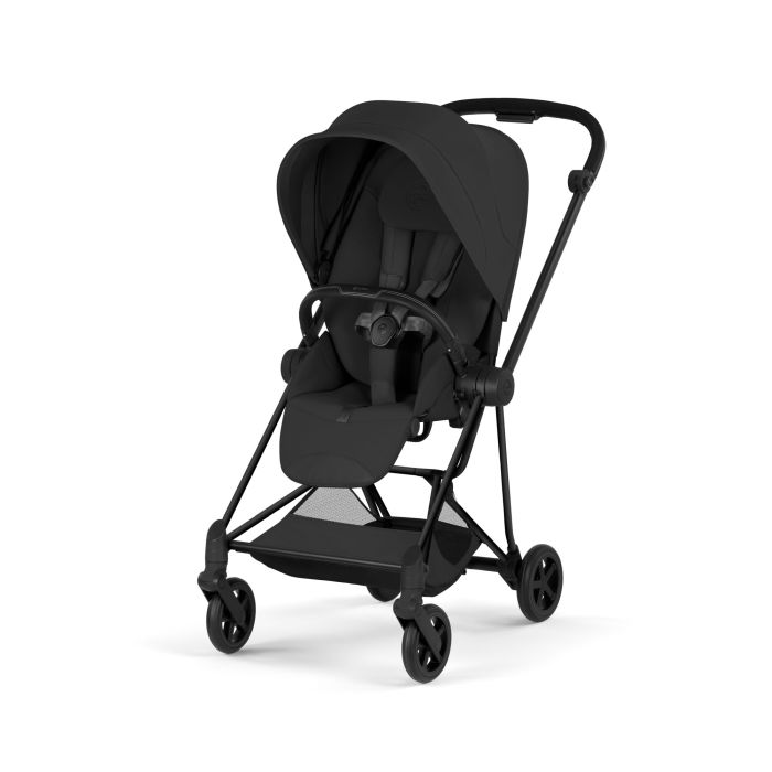 Cybex Mios 5.0 Style - wózek spacerowy-Sepia Black-Matt Black (with black leather)
