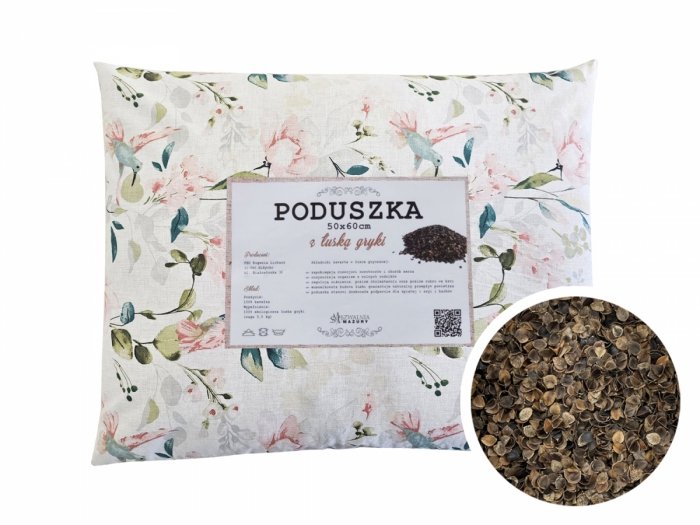 Poduszka z łuską gryki 50x60 wz. 9 koliber