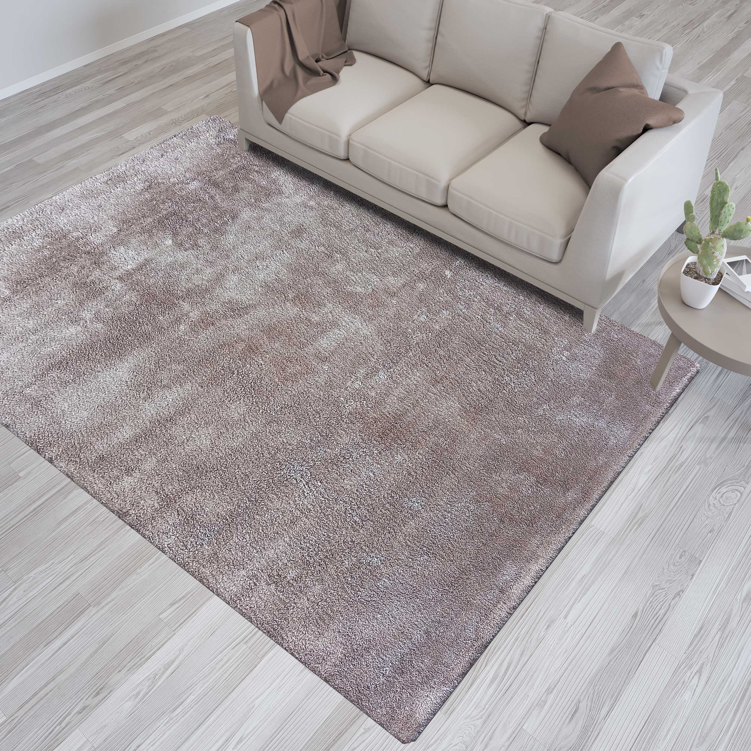 Dywan - 80 x 150 cm - Latte - Shaggy - Dywanopol
