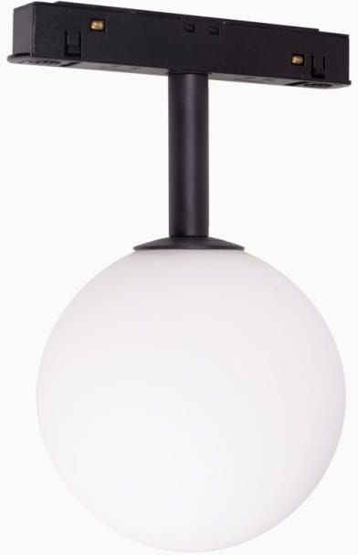 Darmowa Dostawa - Lampa do systemu linkowego 1x6 W biały-czarny MaxLight Magnetic M0016N