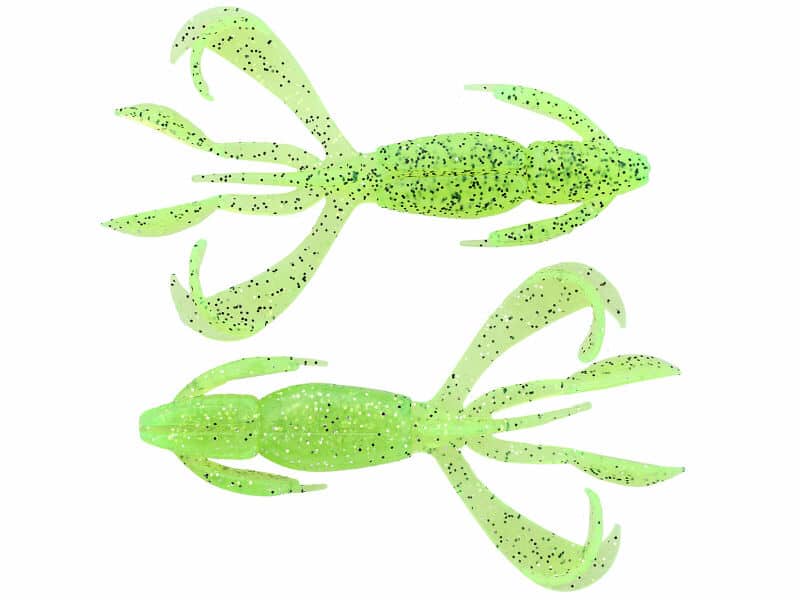 Keitech Przynęta Crazy Flapper 2,4" 6,2cm #CT41 Lightning Chartreuse