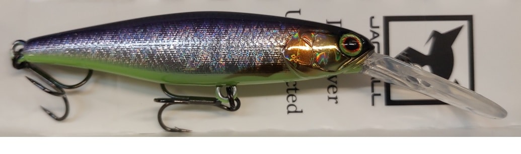 Jackall Wobler Squirrel 67 SP Chartreuse Belly Wakasagi
