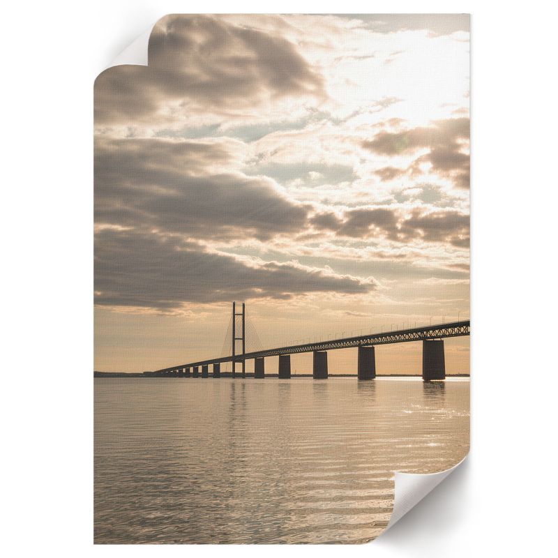 Plakat Ścienny ArtPrintCave 59,5x84 cm Most nad wodą Kalio 1 szt.