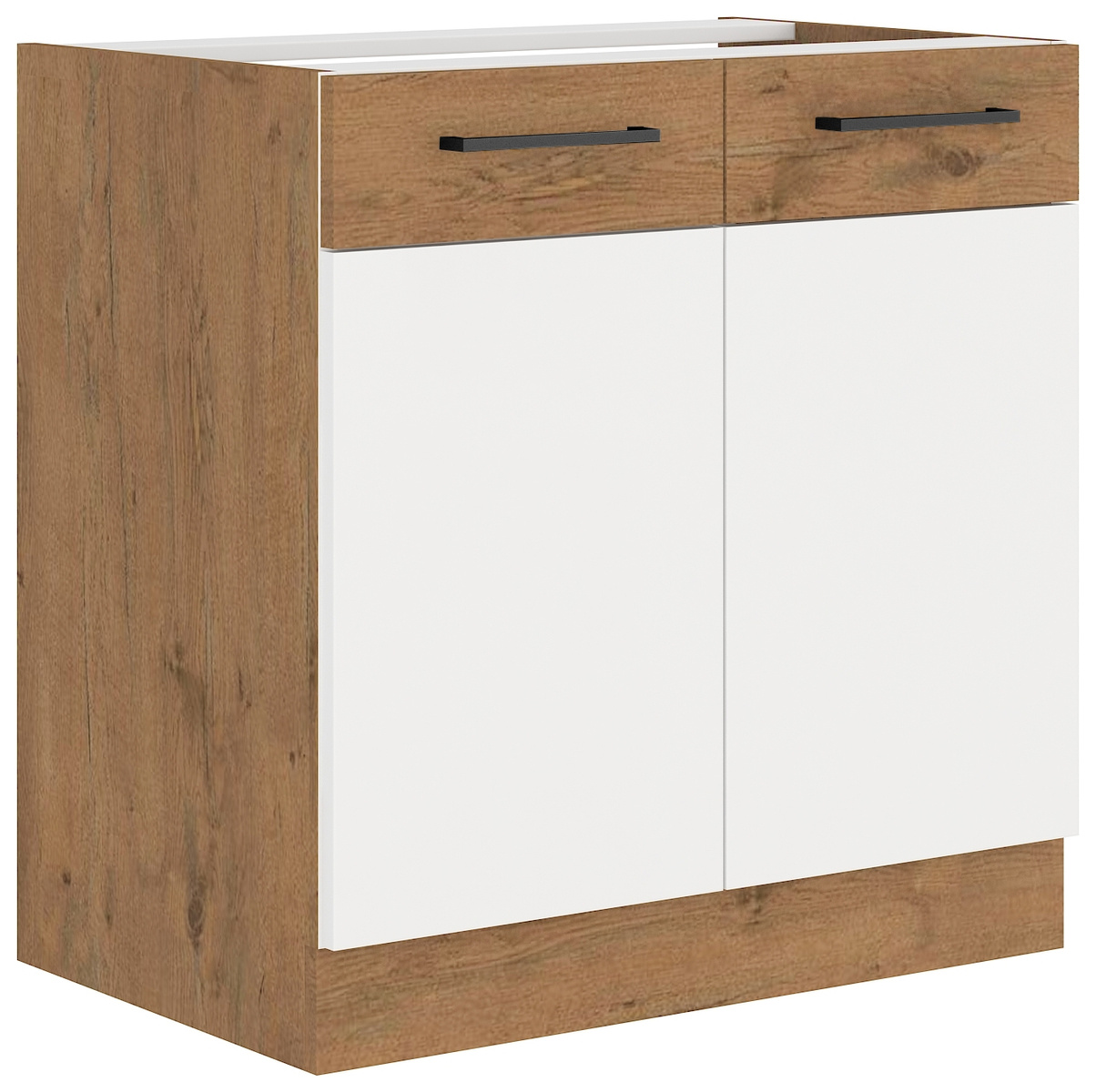 Szafka pod zlewozmywak 80 cm dąb lancelot VIKI