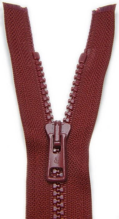 Zamki rozdzielcze Kostka kolor: Bordo 30-85 cm
