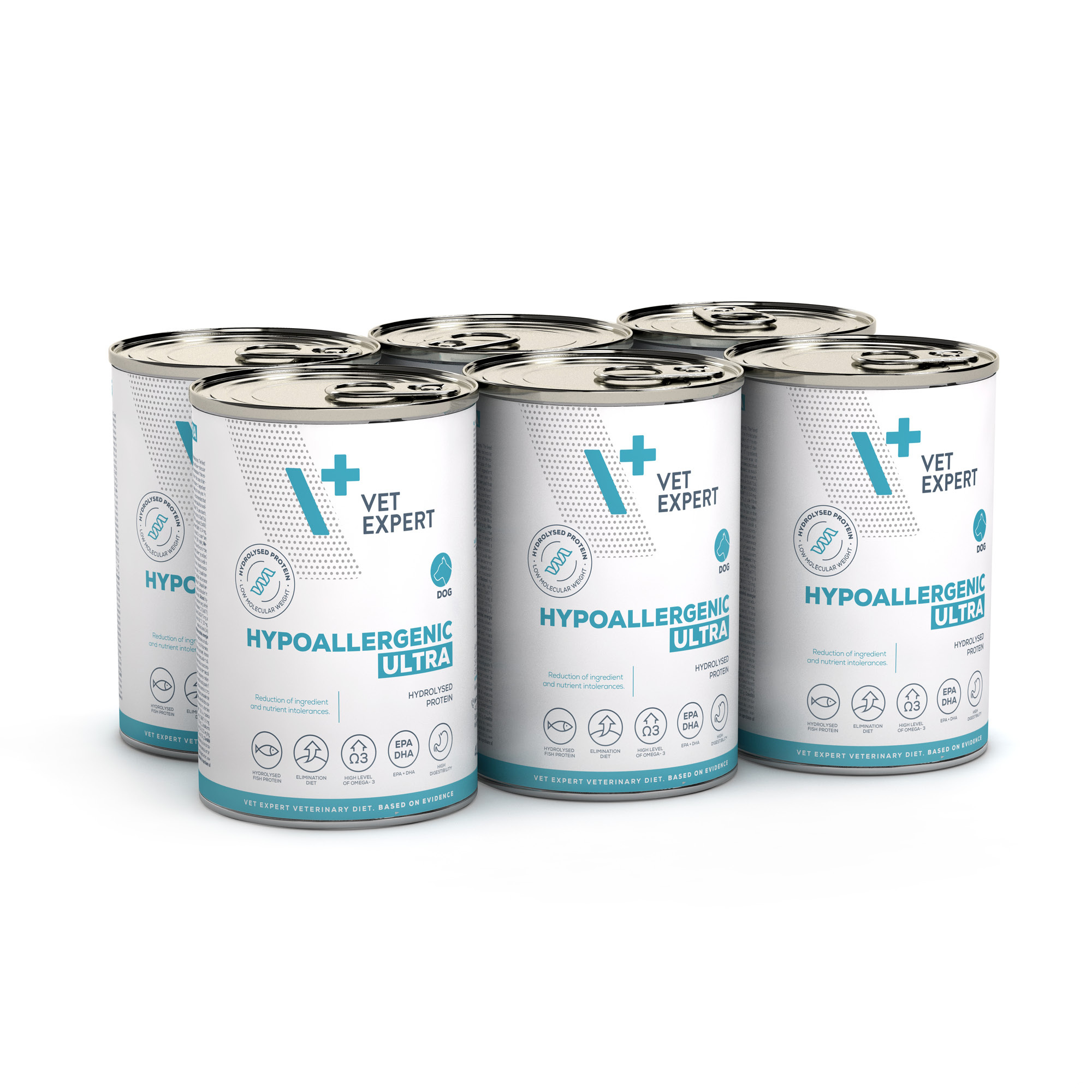 Hypoallergenic Ultra Wet | VET EXPERT | 6x400g | Mokra karma weterynaryjna dla psów z alergią pokarmową