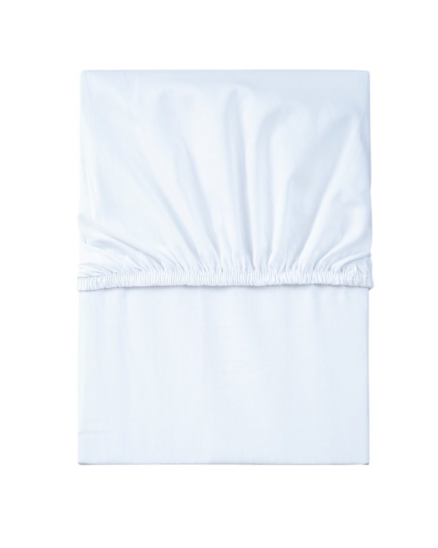 Satynowe prześcieradło hotelowe z gumką 120x200 cm, 100% bawełna 150 g