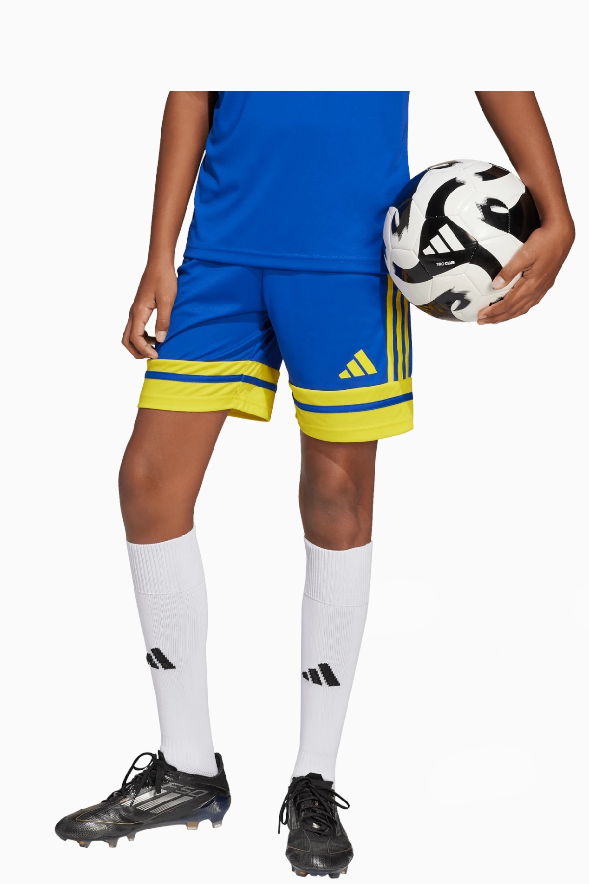 Spodenki adidas Squadra 25 Junior - Niebieski