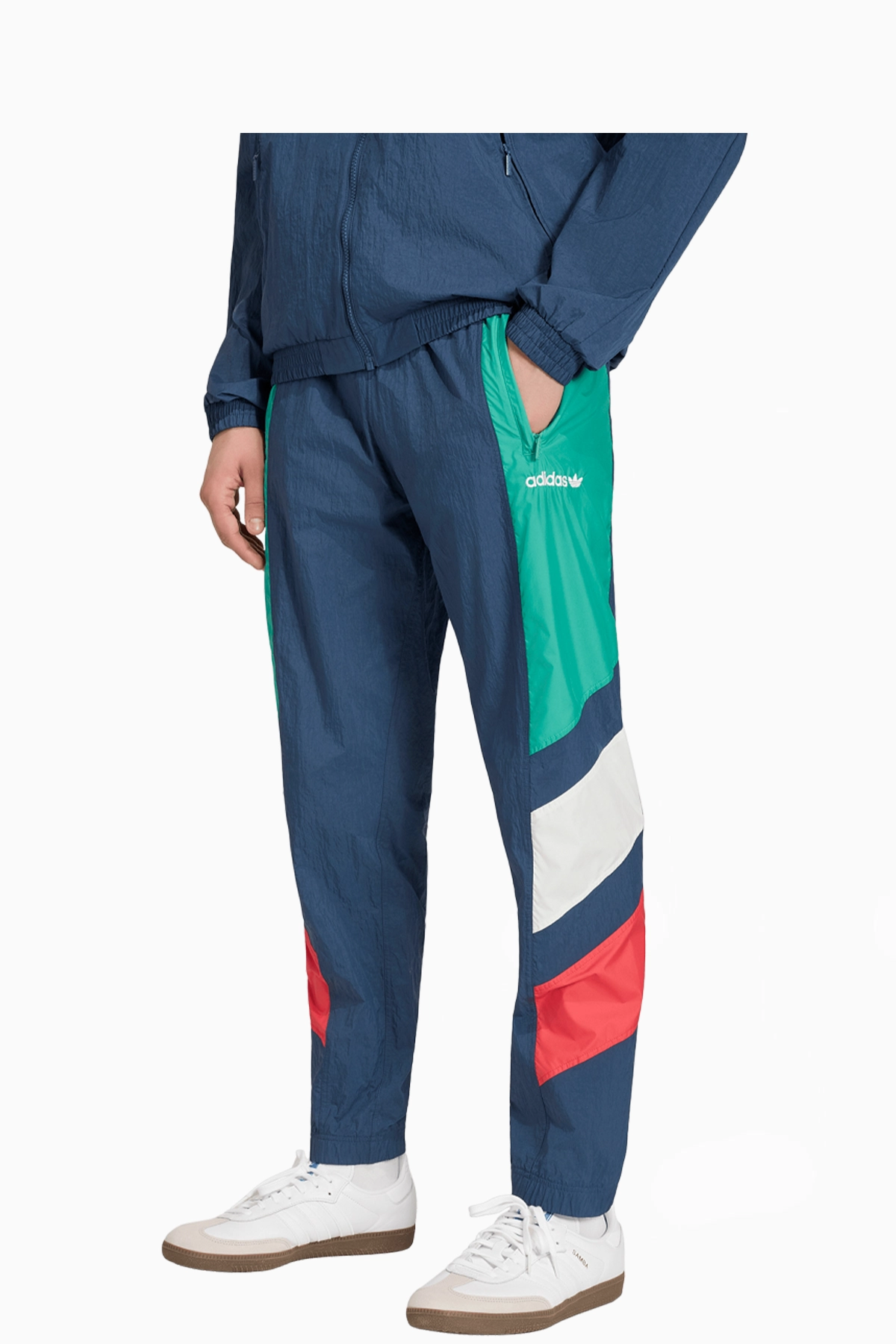 Spodnie Reprezentacji Włoch adidas Originals 2026 EQT Track - Niebieski