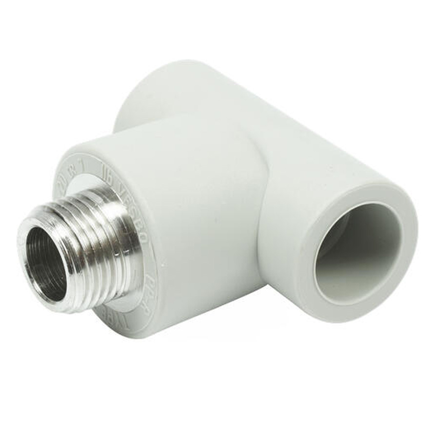 Trójnik PP 25 mm x 1/2 x 25 mm gwint zewnętrzny Tycner